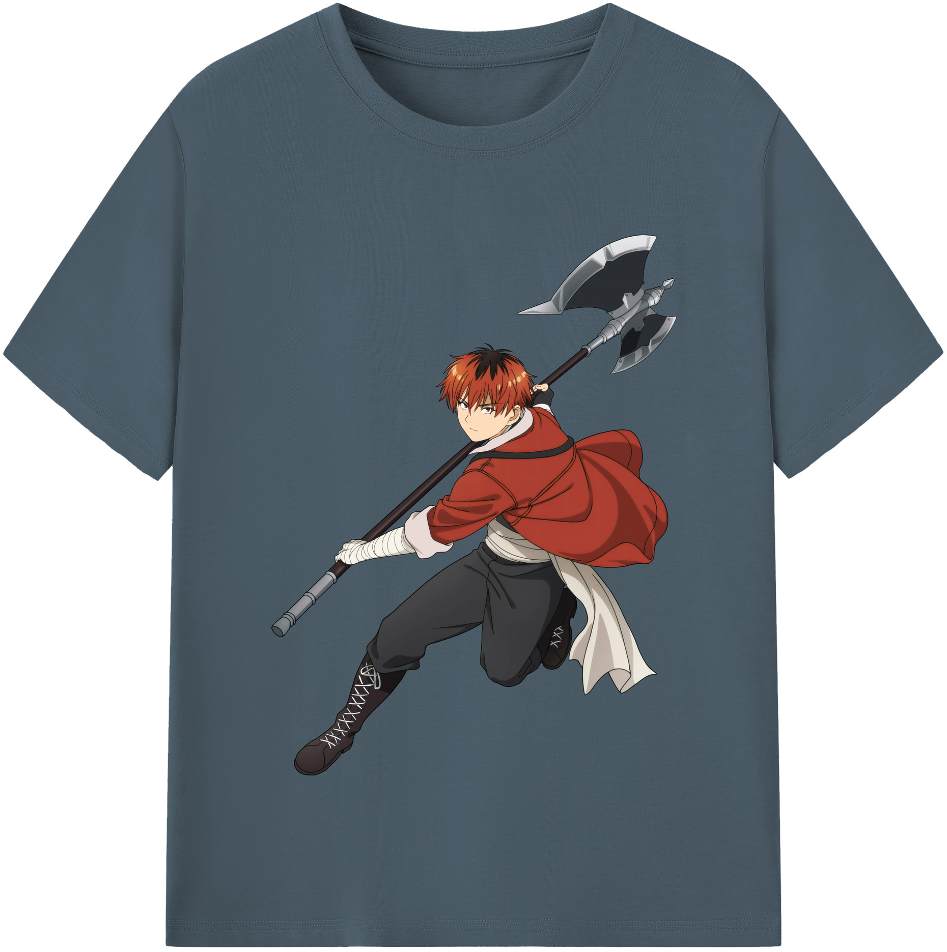 （画像用） 葬送のフリーレン Frieren 綿100％半袖Tシャツ（フロントプリント）